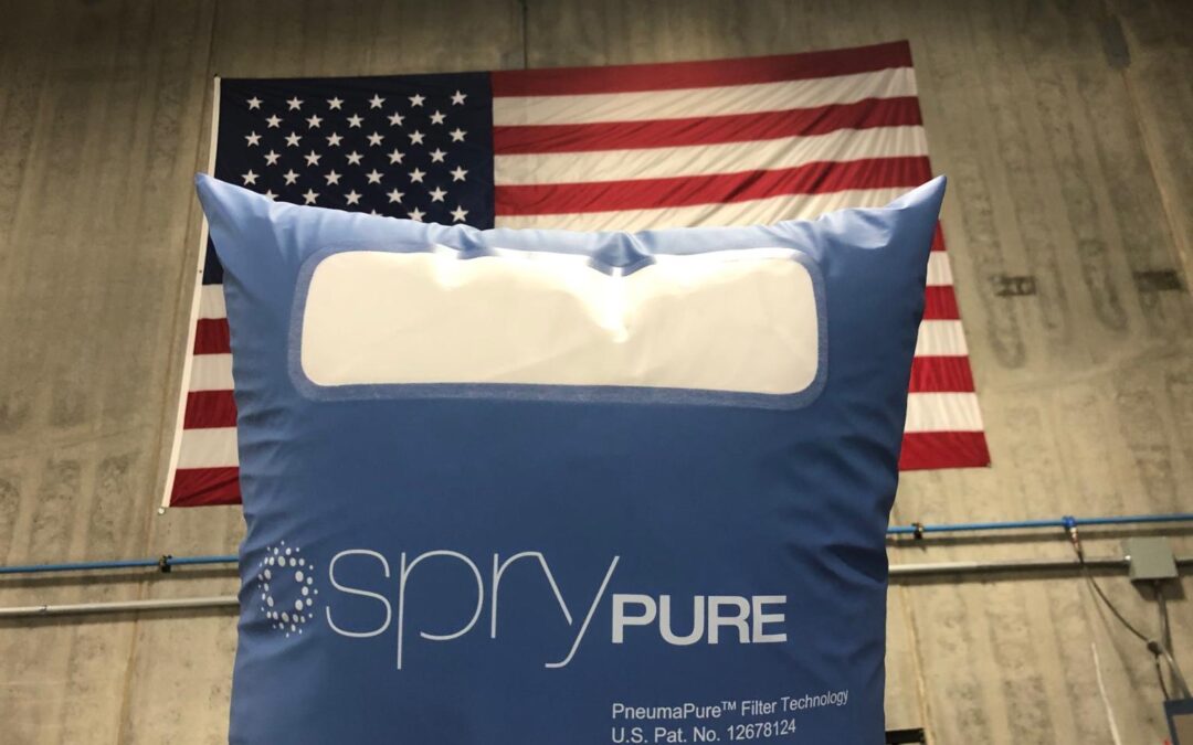 Spry Therapeutics donated 10000 PneumaPure pillows to hospitals across the United States