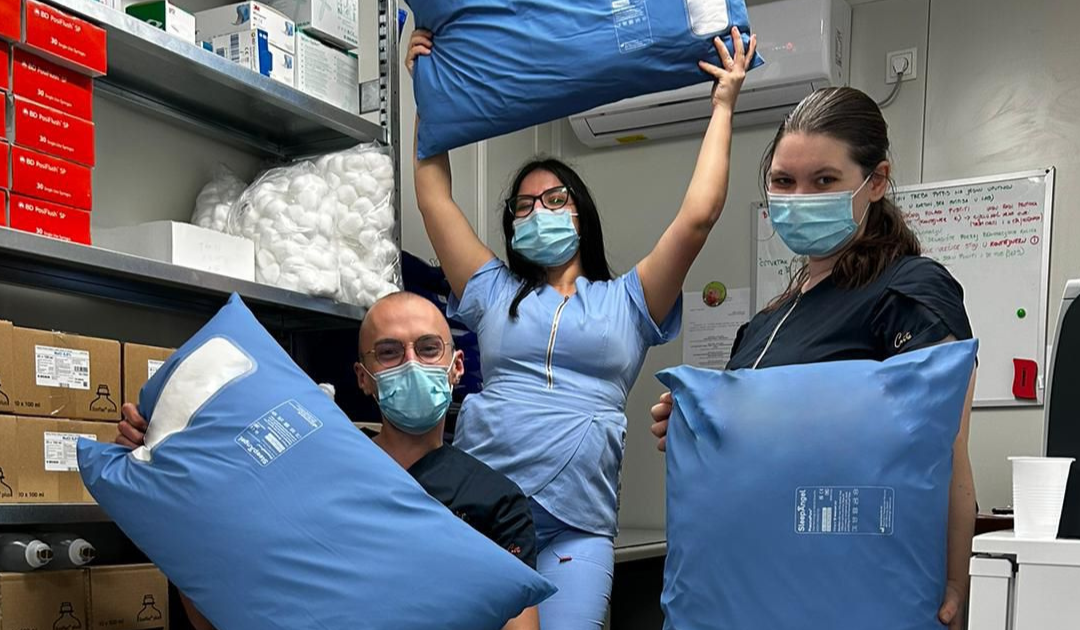 SleepAngel pillows have improved patient care in Croatia