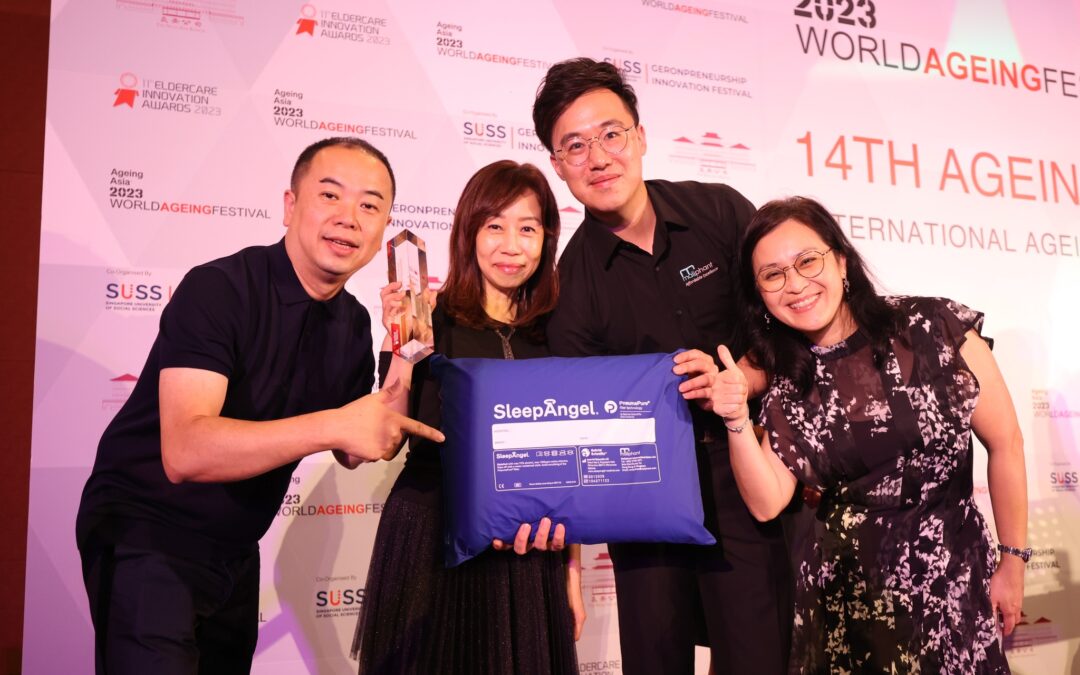 SleepAngel wins Ageing Asia Eldercare Innovation Award!